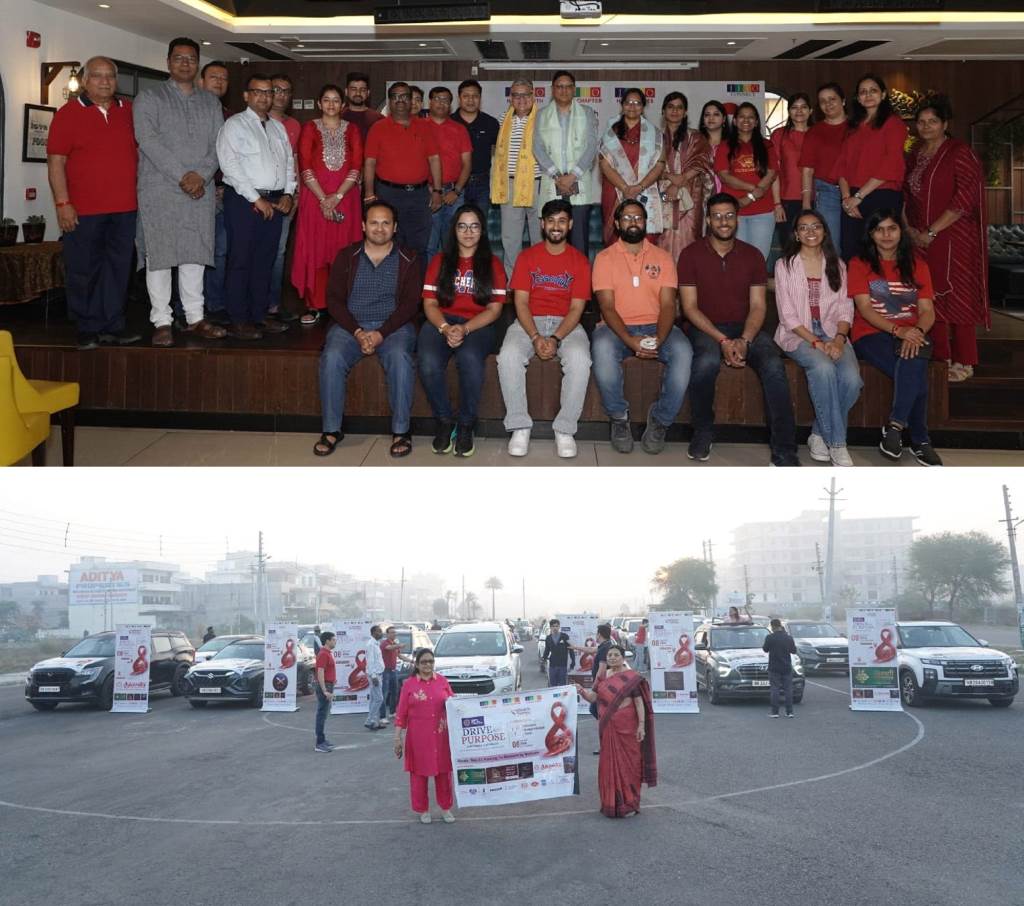 The Jeeto Hisar Chapter organized a car rally on International Womens Day with women taking the helm